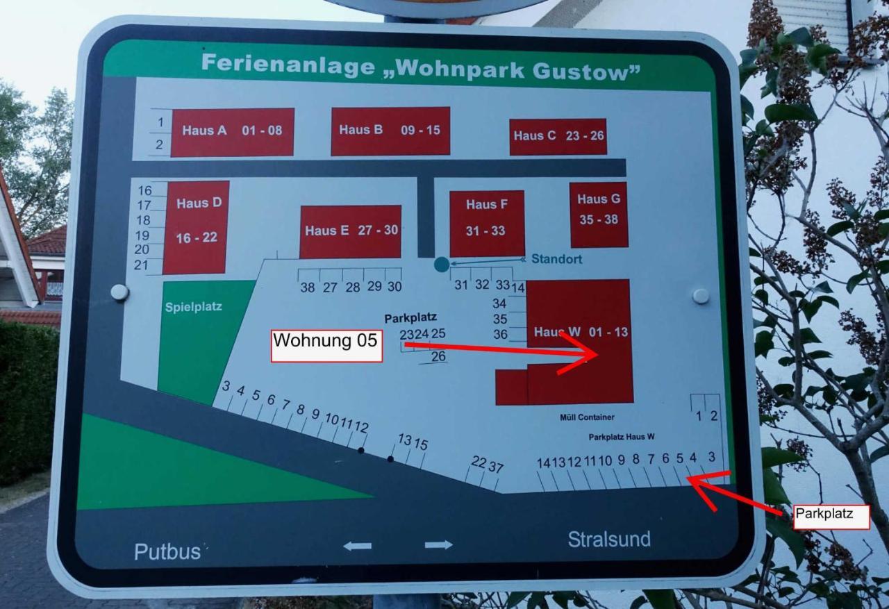 Ferienwohnung Mit Terrasse Gustow  Екстериор снимка